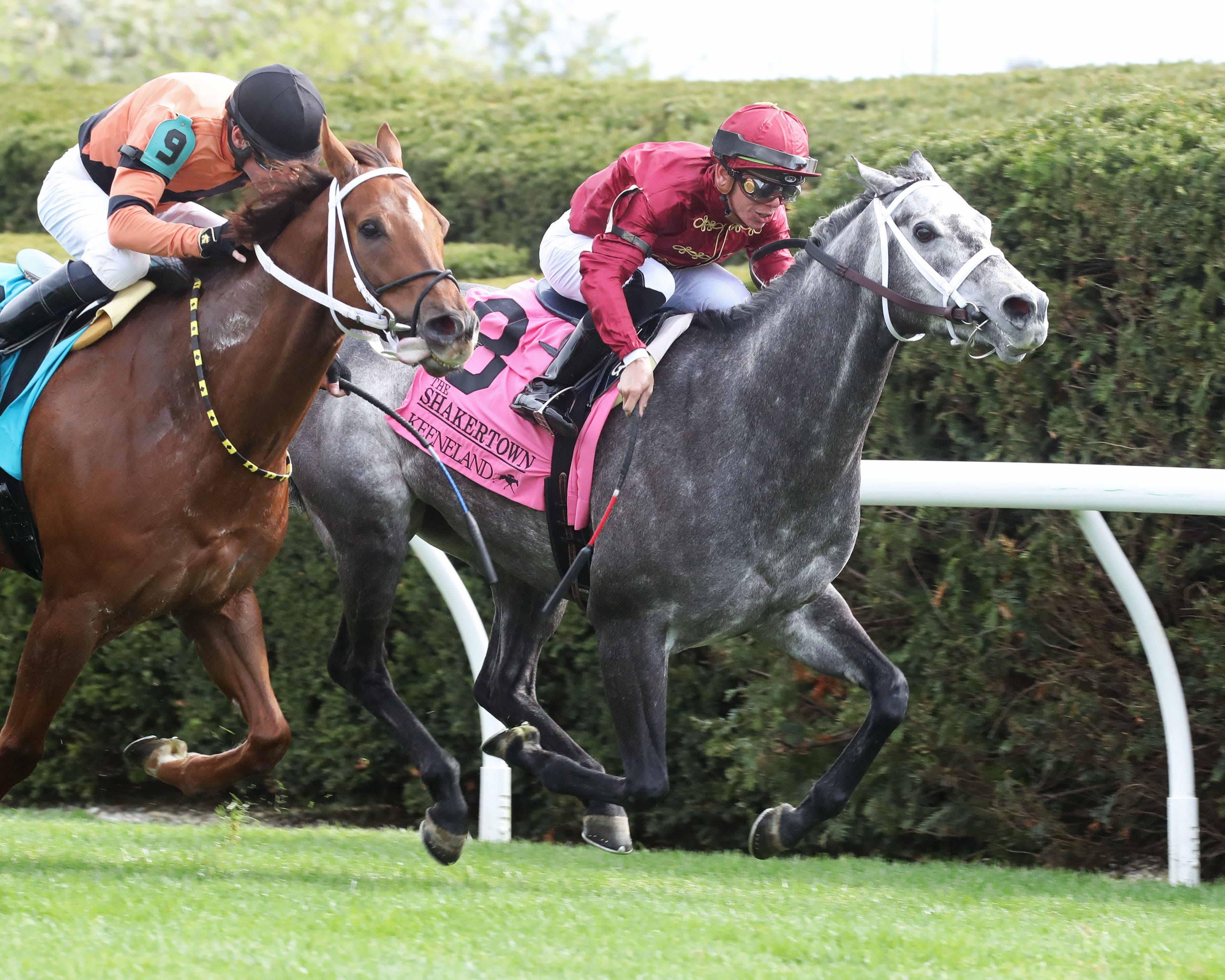 Caravel shows she's still the queen of Keeneland with victory in